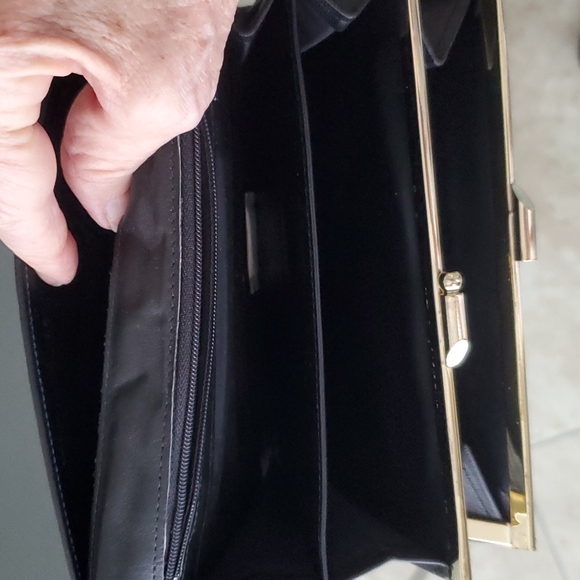 COPY - Black soft genuine leather wallet - Picture 4 of 7